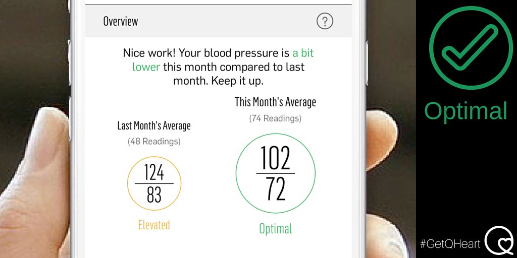 You cannot improve what you don’t track. Start monitoring your BP #GetQHeart: apple.co/1M3u2bT #HeartHealthy
