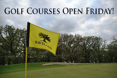 All 3 public golf courses in Des Moines open tomorrow, March 11! Book your tee time online - ow.ly/ZjKB3