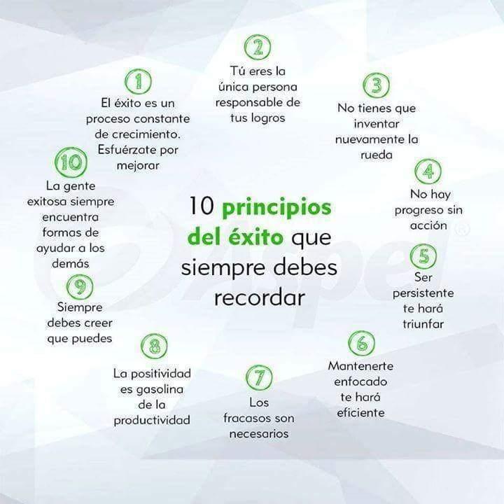 Asosa_Personal's tweet image. 10 Principios que siempre tienes que recordar. #asosa #empleos