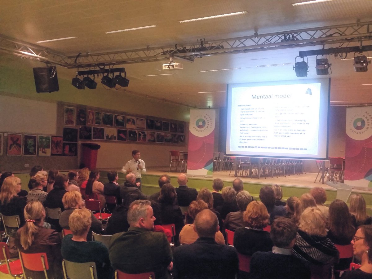 Masterclass 'Ontwikkel een groeimindset' zeer goed beoordeeld. "Ze kunnen het omdat jij dat denkt!" #inspirerend