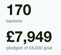 OriginStand's tweet image. We are so close, only £51 to go! Who's going to be the backer that helps us across the line? kck.st/1XX2XOH