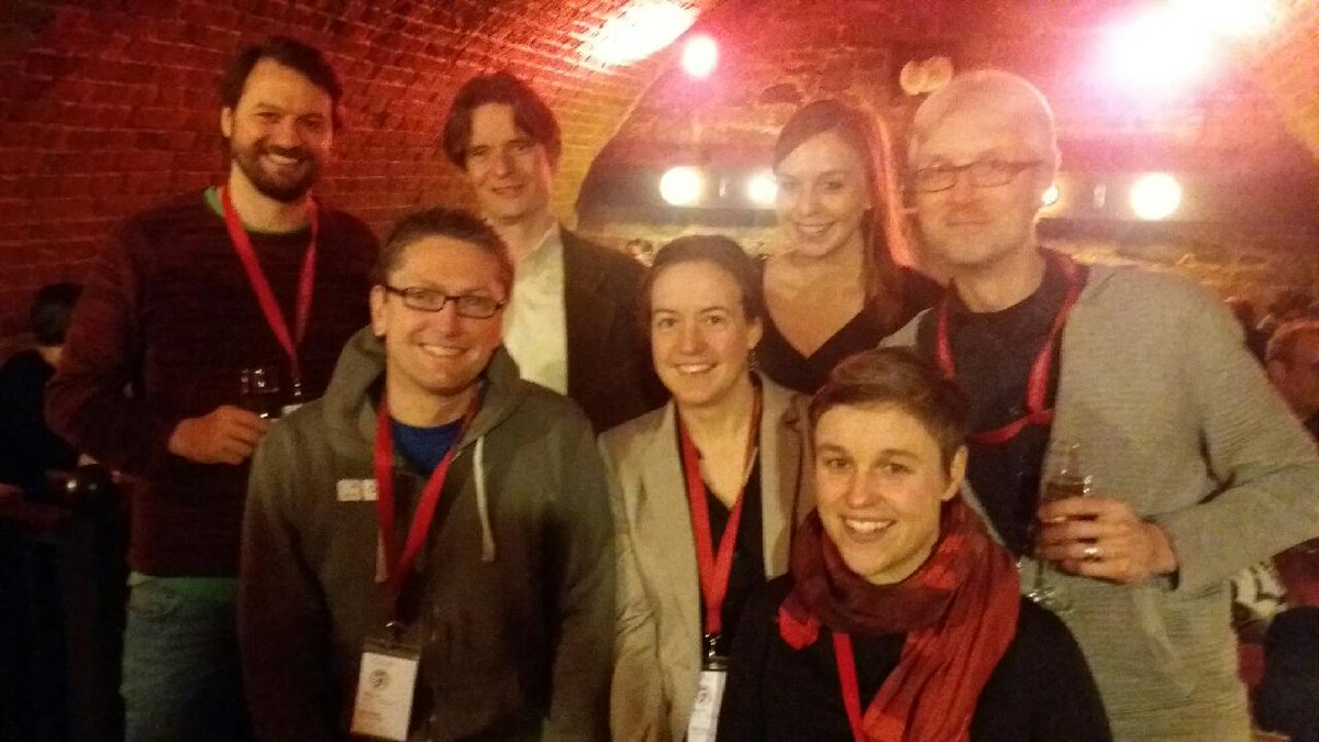 ideinfo's tweet photo. IDE & friends @Moritzbastei #dhd2016 https://t.co/9FOTG2hKeU