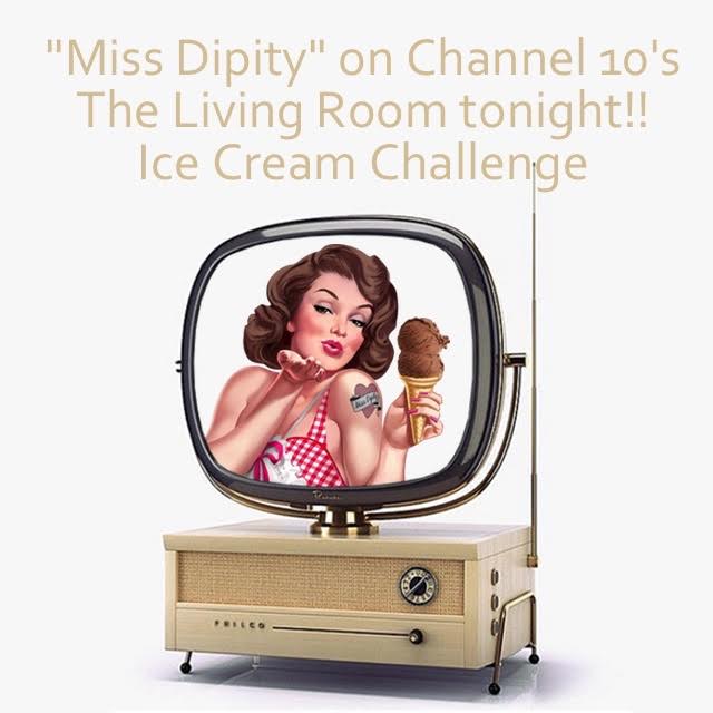 See Miss Dipity v Miguel in The Ice Cream Challenge, tonight on The Living Room Channel 10 <a href="/livingroomtv/">The Living Room</a>