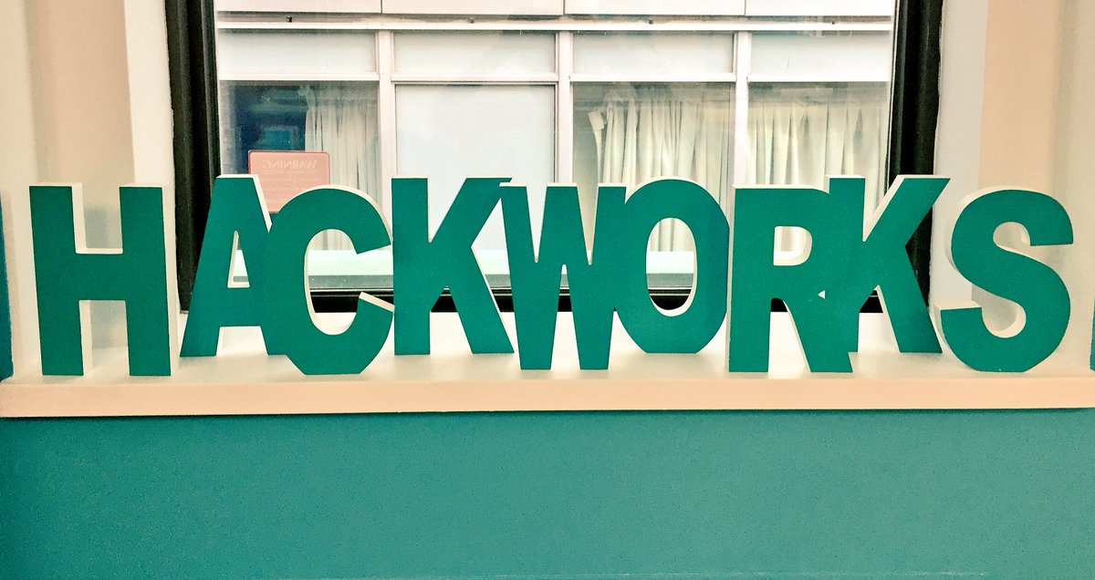 HackworksInc's tweet photo. #Hackworks is setting up shop in our newly renovated space. https://t.co/m8gHfyYkpE