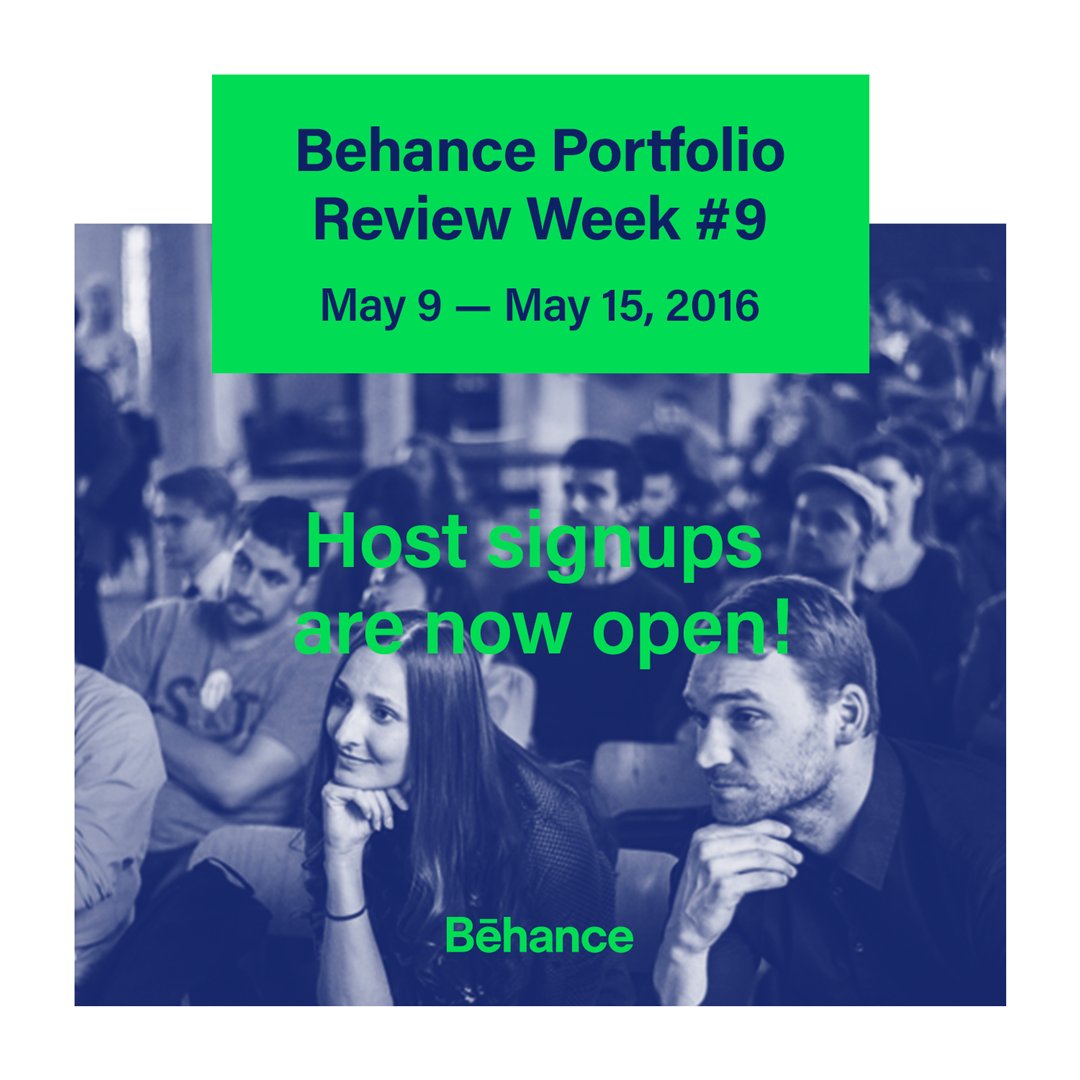 BehanceJobs's tweet photo. Signups are now open for Behance Portfolio Review
 Week: https://t.co/iW5fZ3xZYq
 #BehanceReviews https://t.co/azSQTvR0ge