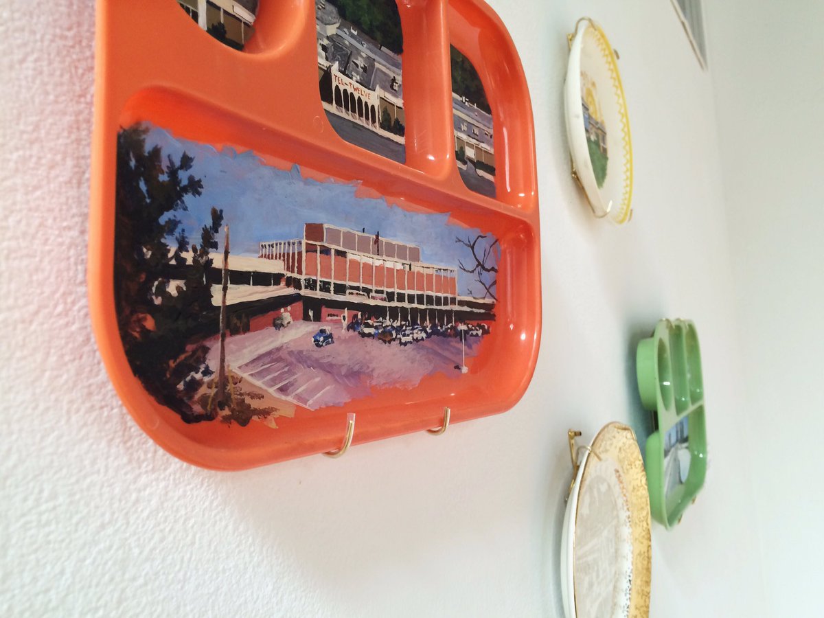 mintatl's tweet image. Whitney Sage's Souvenirs from a Detroit Home is on view until the 19th! #mintatl #whitneysage