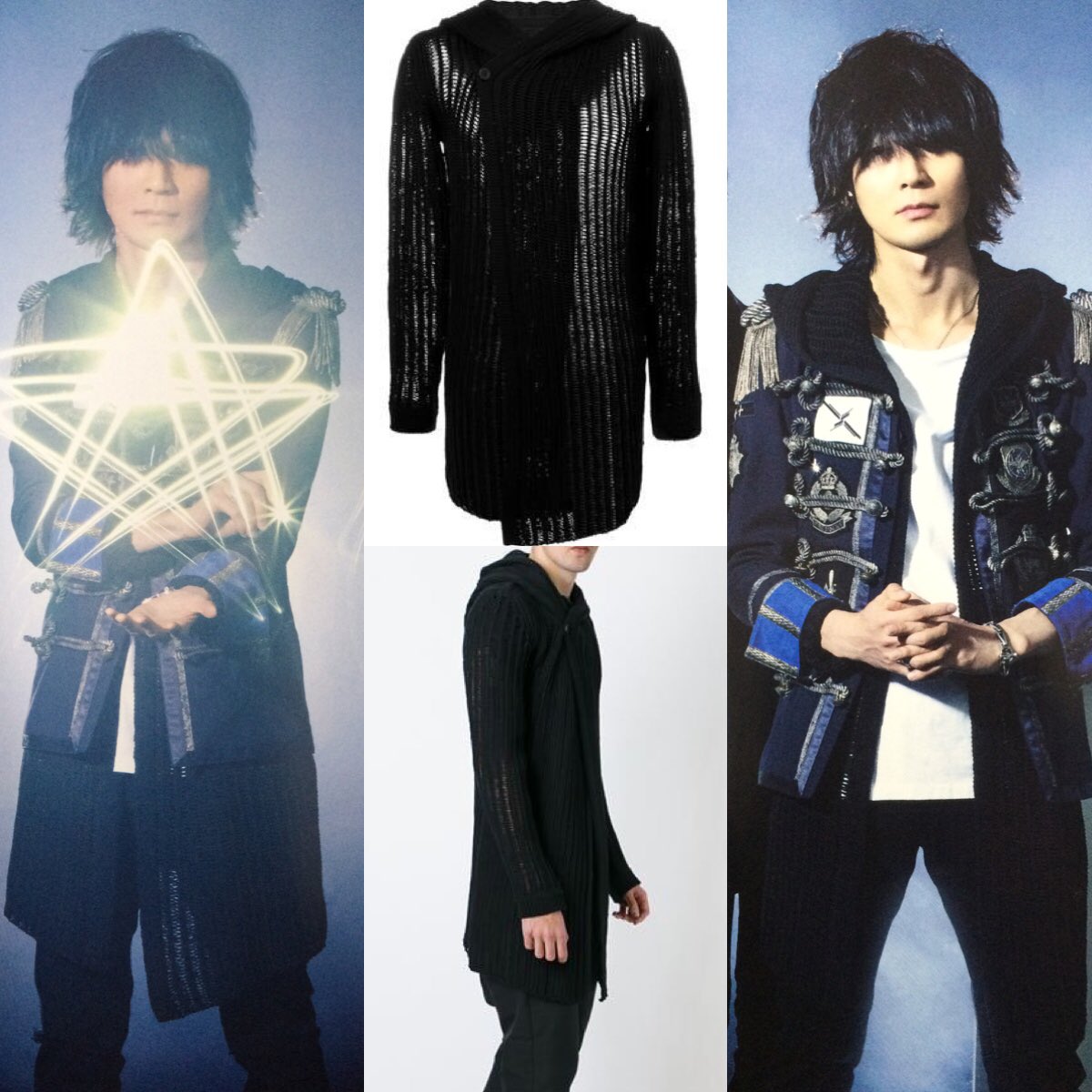 BUMPファッション 491回目藤くん CUTで藤くんがナポレオンジャケットの