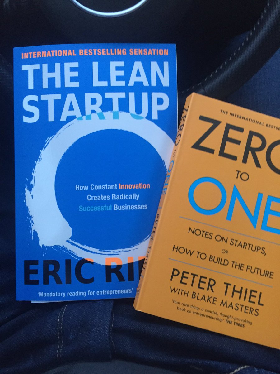 tomdebondt's tweet photo. Woohoo, new reading stuff!! #theleanstartup #zerotoone https://t.co/n1QpEj71TW