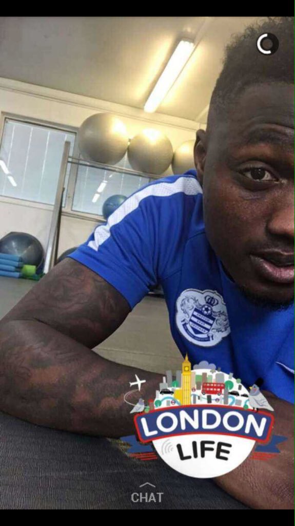 Eusebio at his QPR trial 🔵⚪️