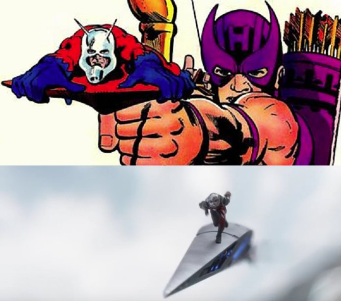 tomspencervfx's tweet image. ANT-MAN HITCHING A RIDE ON HAWKEYE’S ARROW!! #GeekOverload #CivilWar