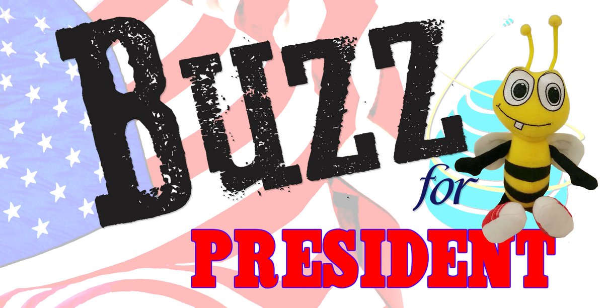 BlueHiveInc's tweet photo. #GetElectedinThreeWords BUZZ FOR PRESIDENT #eventrprofs #BuzzForPresident https://t.co/NZlRrBsZnj