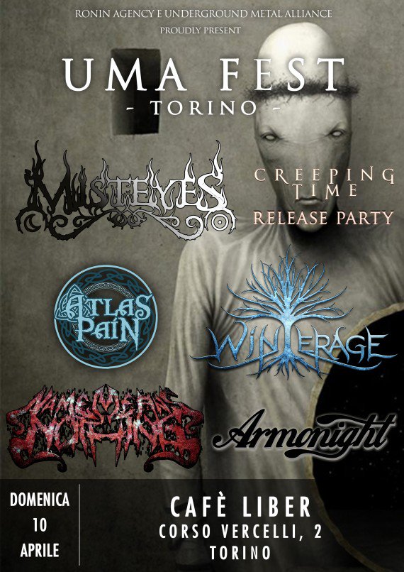 Metalitalia's tweet photo. UMA FEST: a Torino con il release party dei MISTEYES #ATLASPAIN #MISTEYES #WINTERAGE - https://t.co/MLArB0RubR https://t.co/PUu6RmekTj