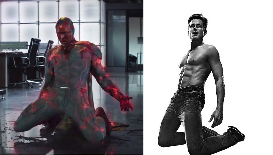 tomatoai's tweet image. 幻視動作有點眼熟....
Visionのポーズはちょっと見覚える.....
I have seen that before.....
#CaptainAmerica #CivilWar  #MagicVision