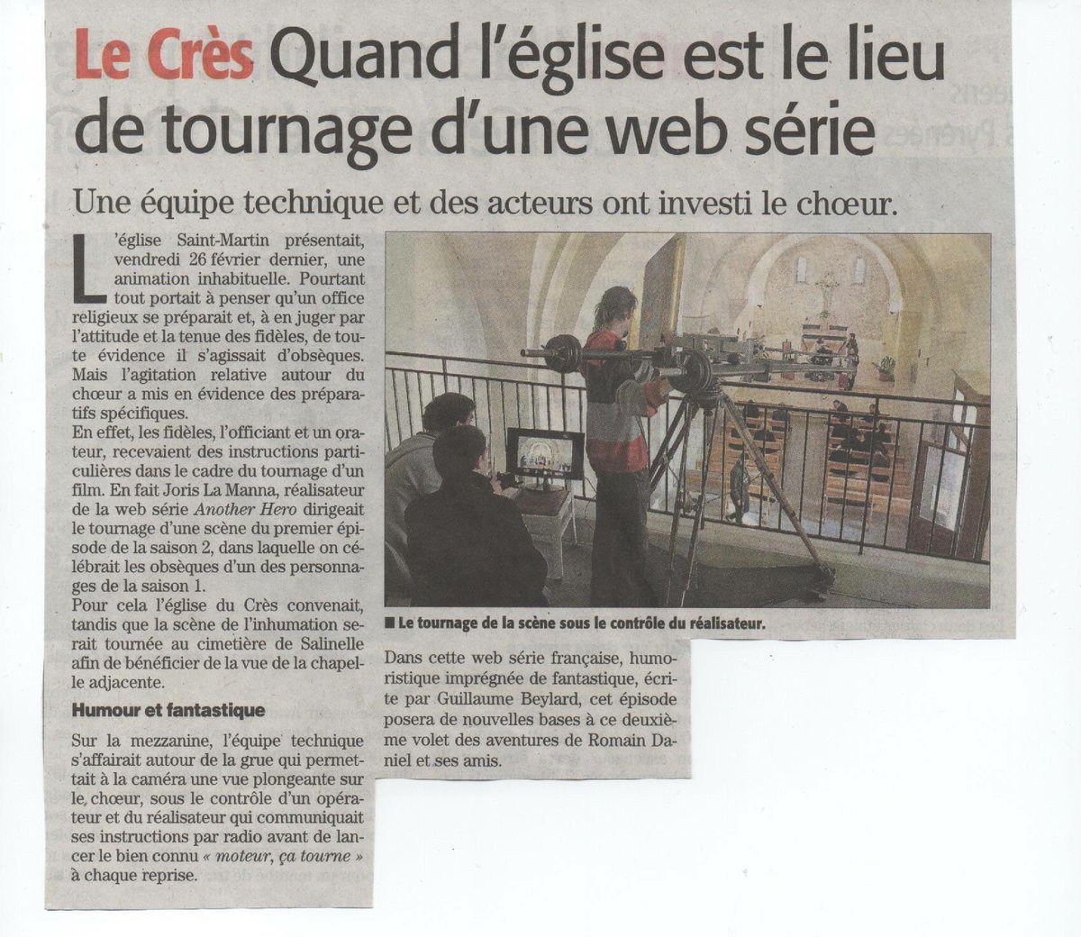 AnotherheroWS's tweet photo. @AnotherheroWS dans le @Midilibre big up a romain Daniel le cousin d'Antoine et Benjamin #benzai #antoinedaniel https://t.co/r4GbxwTCeG