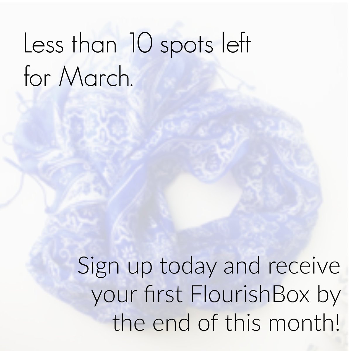 ThreadFlourish's tweet photo. Only a few #FlourishBox Subscriptions left for #March. Don't miss out! #subscriptionbox #fairtrade #ethicalfashion https://t.co/Qa3MADrnIs