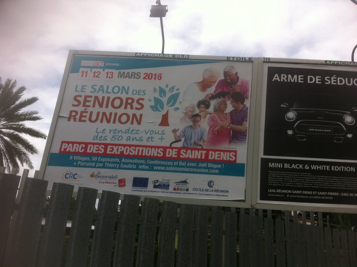 BOURGEONDavid1's tweet photo. Les Senioriales au salon du Séniors à la REUNION,  première Résidence les SENIORIALES en VILLE à Sainte Marie https://t.co/nxflr7neMQ