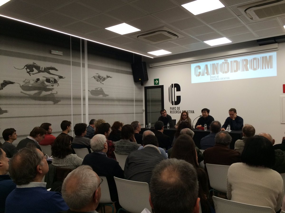 Presentación de @incubio en el Canòdrom de Riera d'Horta #estápasando