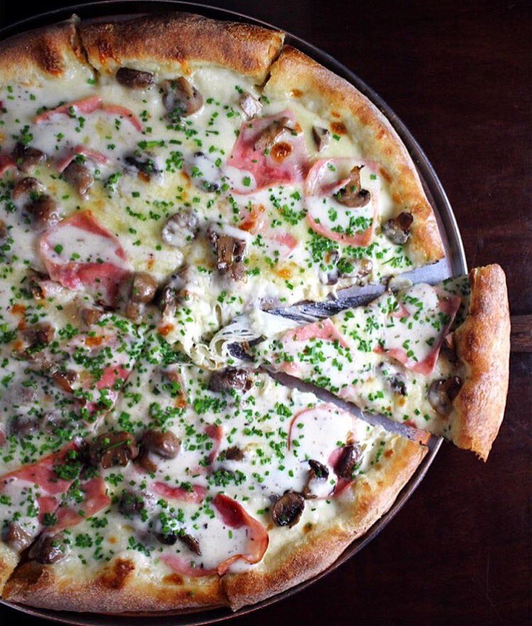 Mushrooms and prosciutto and cheese, oh my 📸: @ccbymwilliams