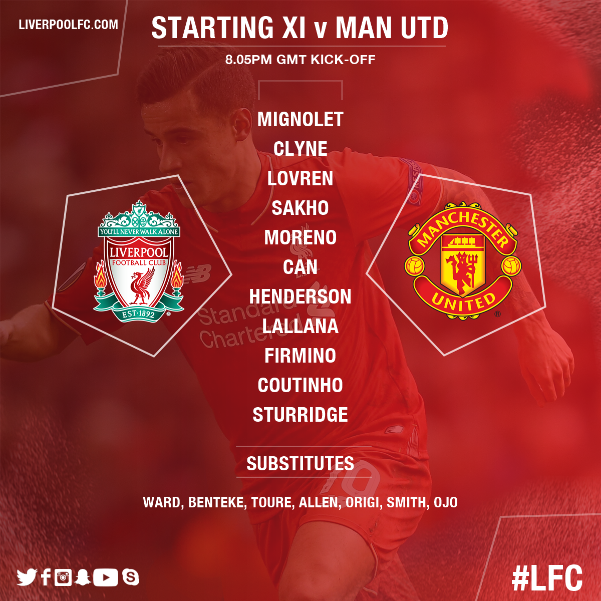 Liverpool vs. Manchester United CdNULPNW4AET3Vk