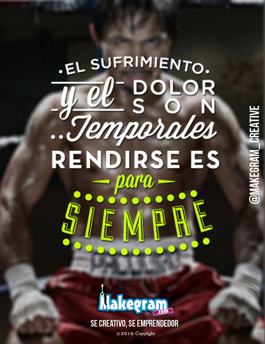 makegram's tweet image. /Prohibido #rendirse / Más  #creativos #emprendedores #Designer #entrepreneurs #talento #productivo #proactiv #work