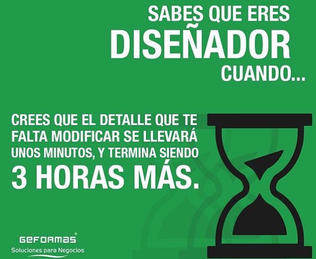 CreactivDs's tweet image. Sabes que eres diseñador cuando :