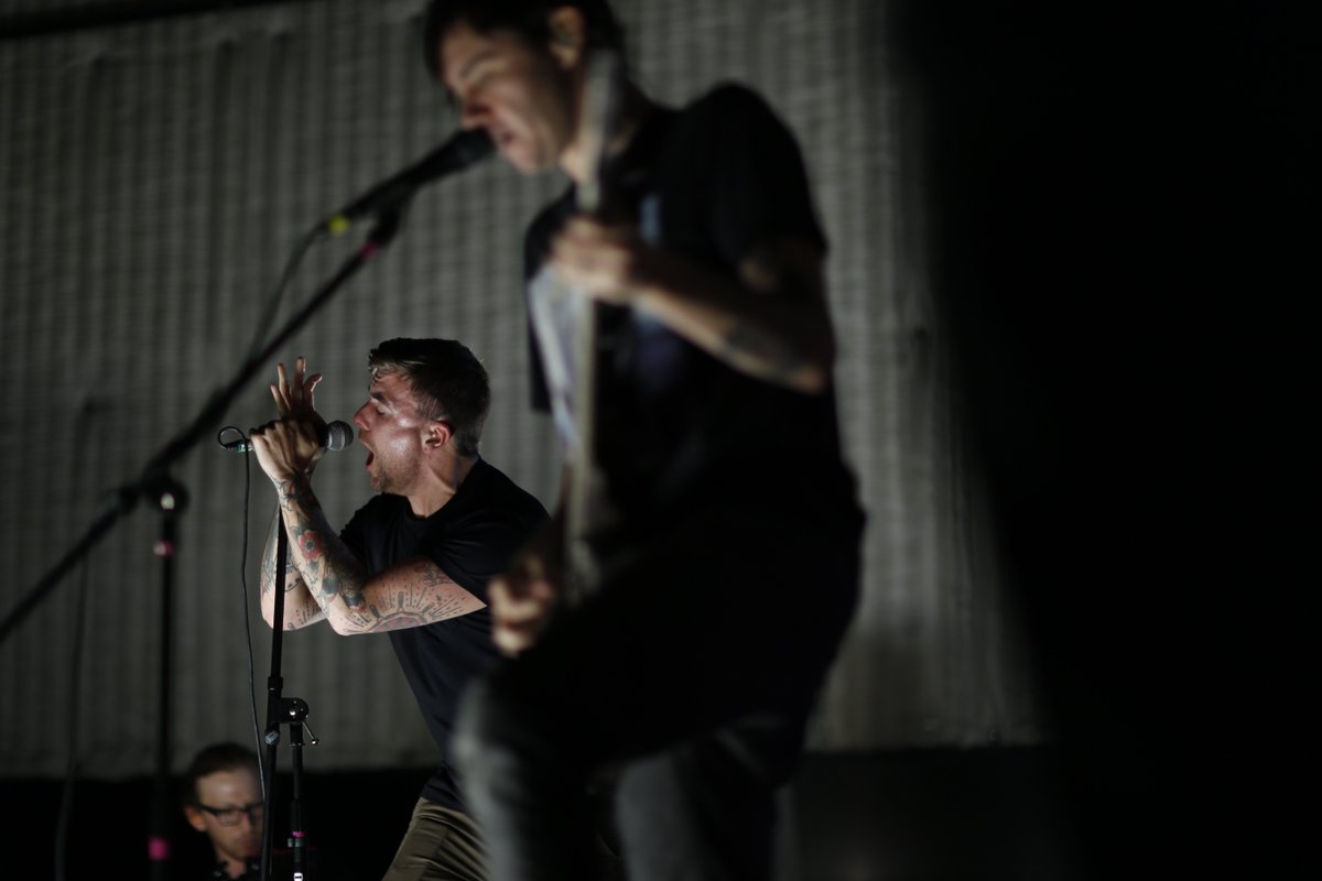 Saosin's tweet photo. Rehearsal. 📷: @BrandonSloter https://t.co/h2XL7SHQRC