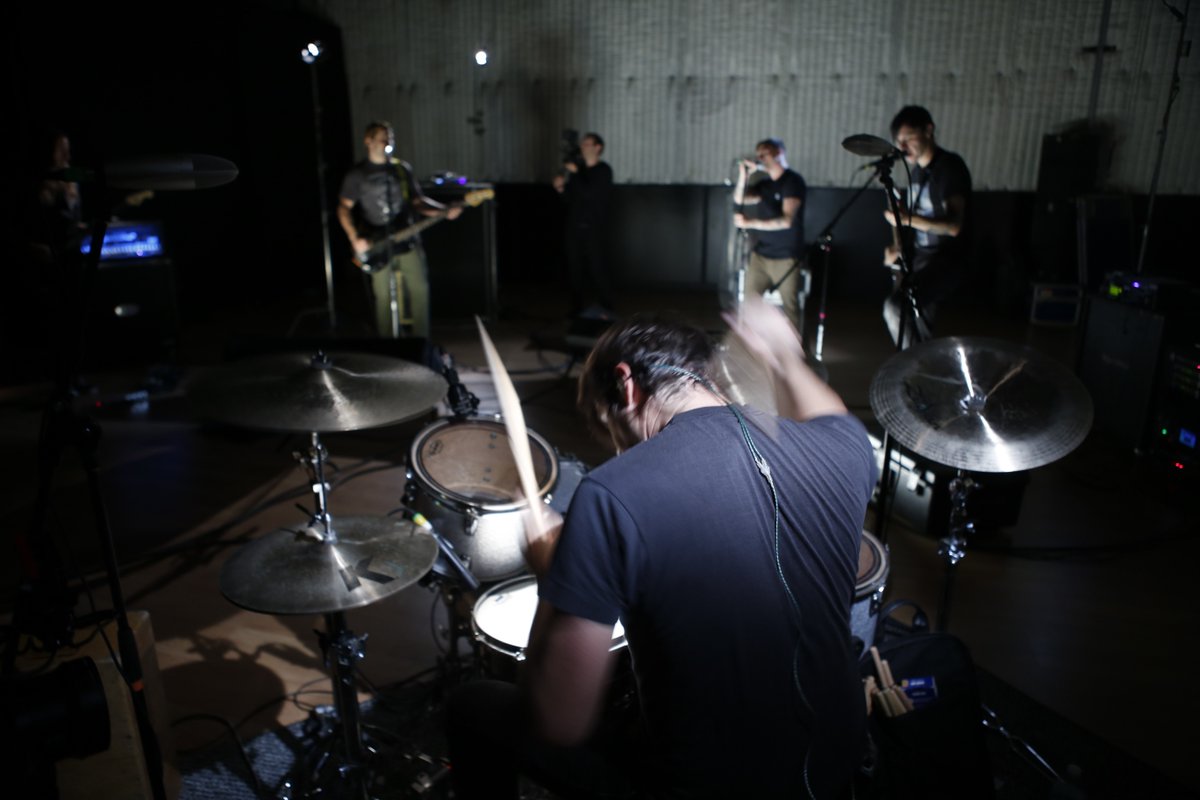 Saosin's tweet photo. Rehearsal. 📷: @BrandonSloter https://t.co/h2XL7SHQRC