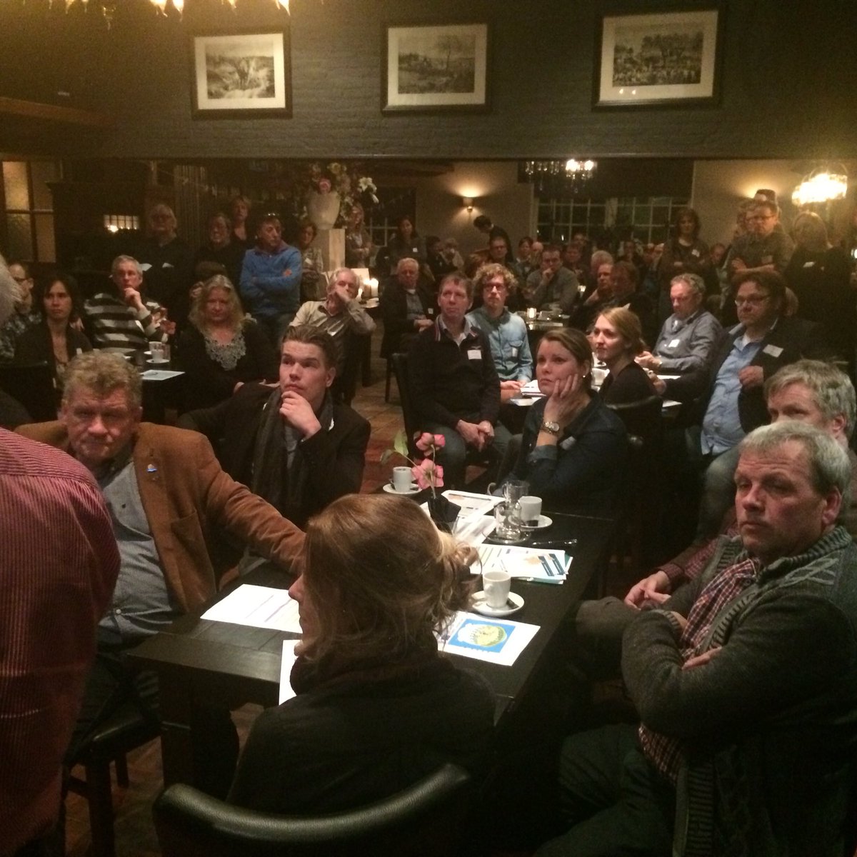 Wat een grote opkomst in het eerste LEADER café van de Achterhoek: uitleg werkwijze en delen projectideeën #subsidie