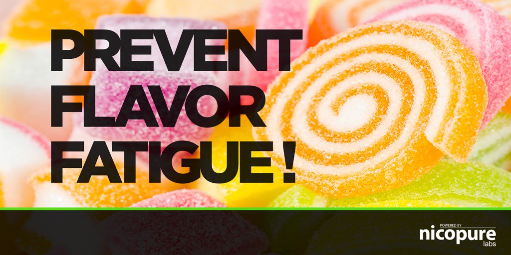 eVo_Eliquid's tweet photo. Here's some great tips to prevent #FlavorFatigue from #eVoEliquid https://t.co/rdHxCZAw2v https://t.co/YtgcLGflrd