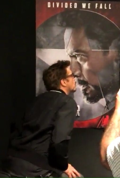 I can't breathe... #TeamIronMan