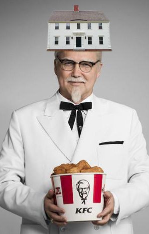 Colonial Sanders. #celebrityhousehats