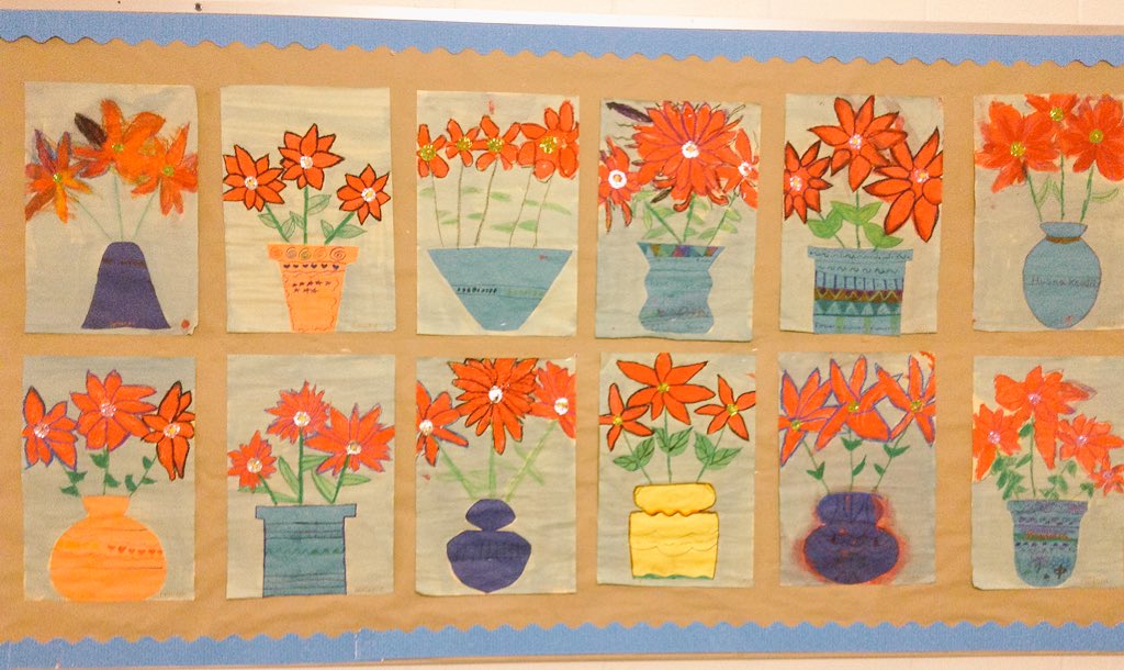 RandolphStars's tweet photo. Thanks @RandolphArt &amp; @RandolphArt2  for the beautiful artwork that brightens the halls! #RanIBStars #APSArtsHappy https://t.co/JSz0Qp4bxh