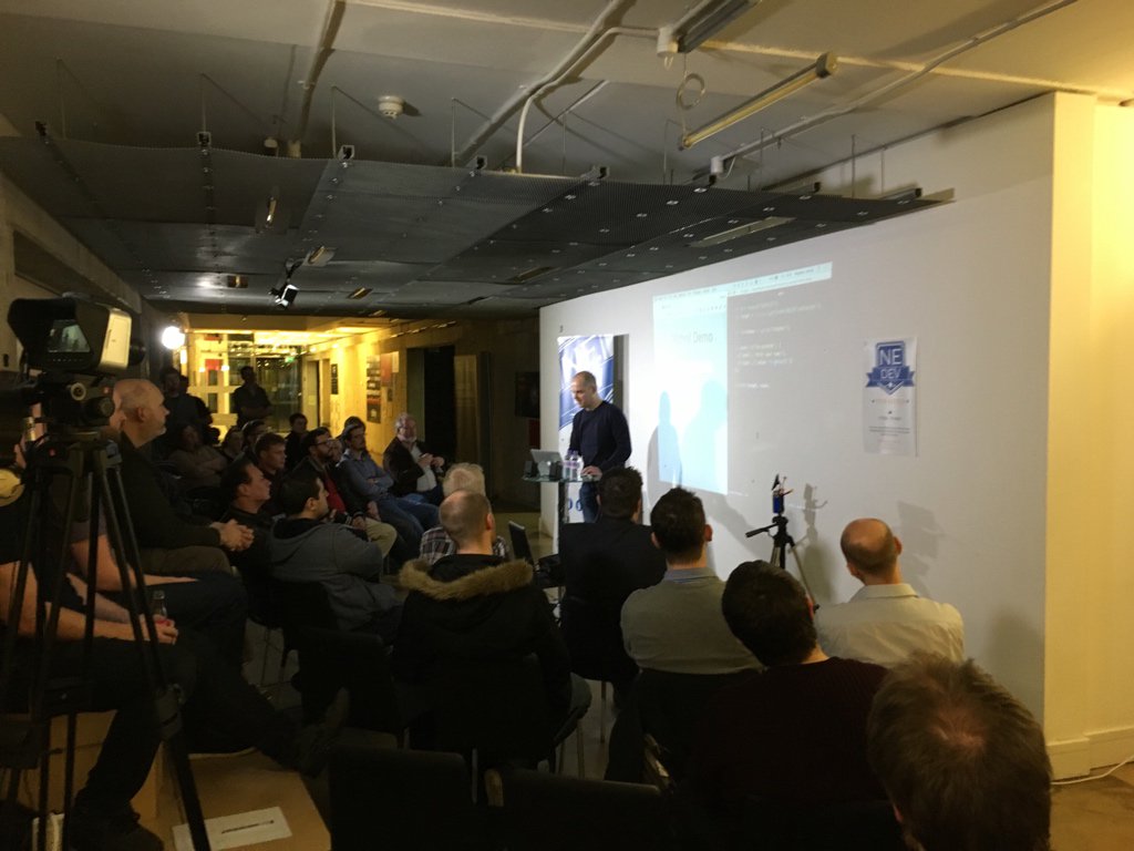 nedevUK's tweet photo. Next is @stephenhjames talking about Mithril! https://t.co/xVyFrSLUQq