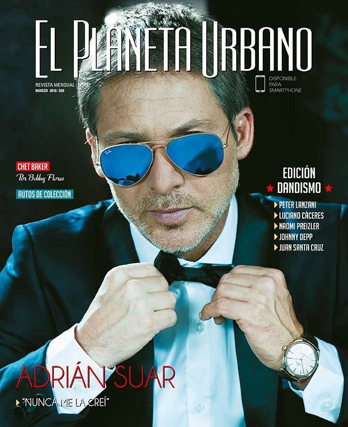 excelente tapa de  <a href="/elplanetaurbano/">El Planeta Urbano</a> con  A.Suar <a href="/omegawatches/">OMEGA</a> <a href="/ICONOSCom/">Iconos Press Company</a>