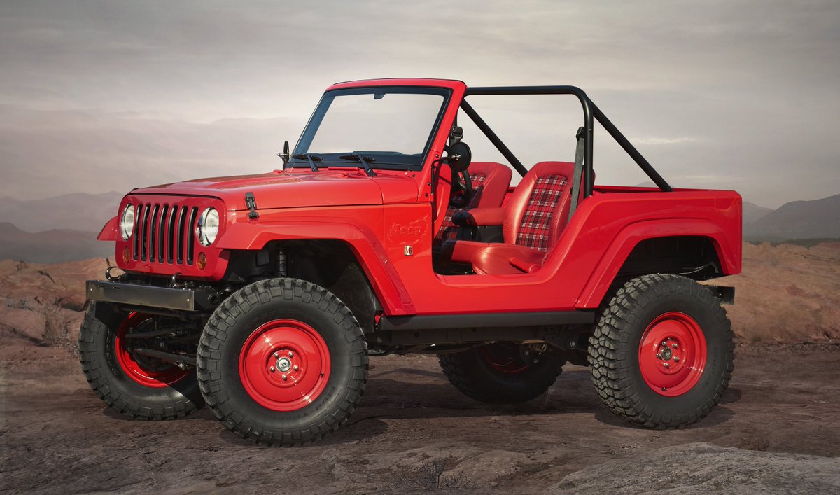 Jeep's tweet image. Gear up for the 50th annual Easter Jeep Safari with these incredible concept vehicles from Jeep &amp;amp; @OfficialMOPAR.