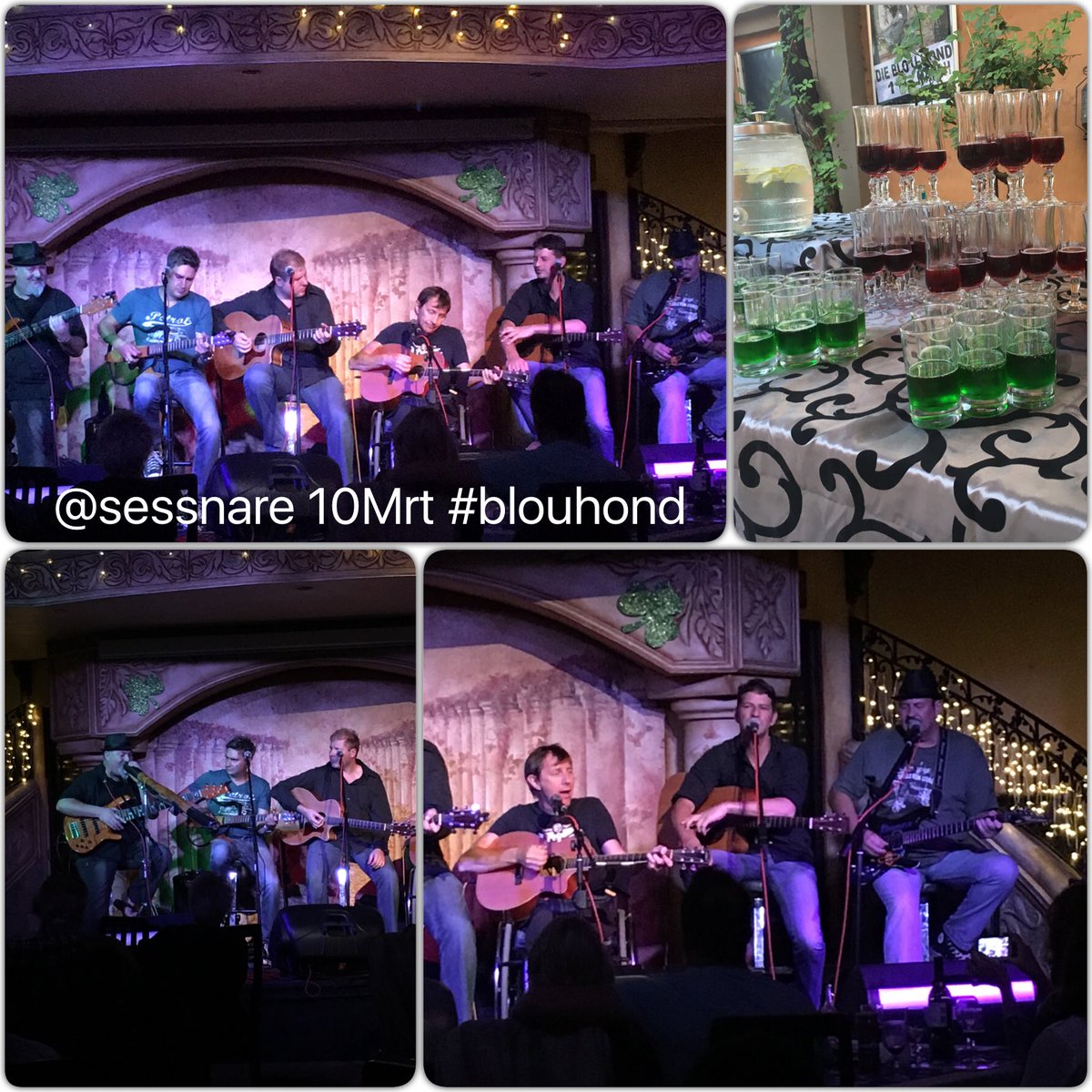 elizmabrink's tweet photo. @sessnare pak vanaand weer #blouhond verhoog vol met baie #kitare Great om @mathysroets ook te sien saam tokkel! https://t.co/tDG3oSeXfb