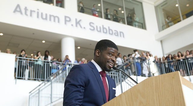 StuCowan1's tweet photo. #Habs P.K. Subban to receive Jean Béliveau Trophy for his work with charities and community: https://t.co/SSL4K2JTjT https://t.co/XWPJj3UhNC