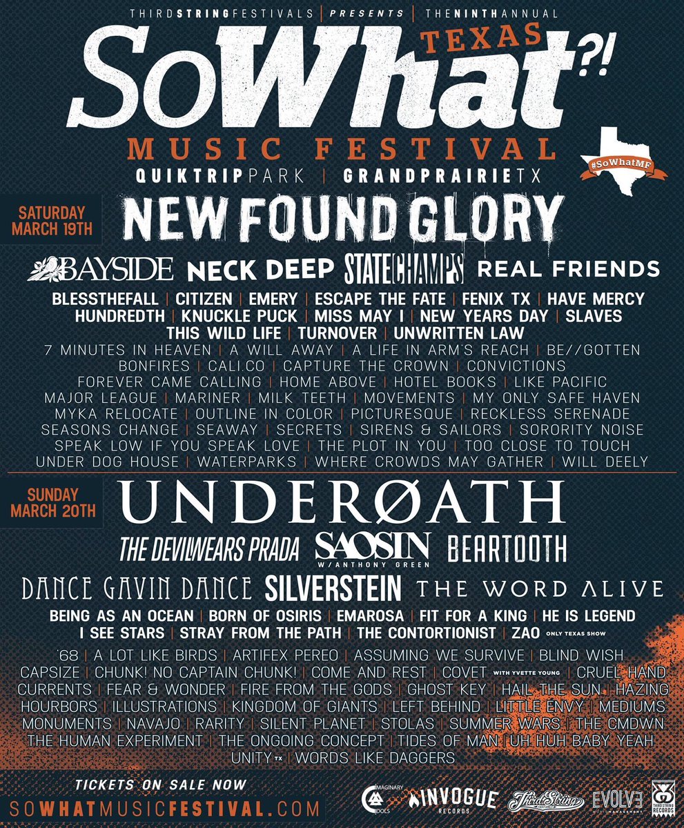 CashTrujillo's tweet photo. @sowhatmusicfest is less than 2 weeks away. I still have a few discounted ones left, hmu if you need one! https://t.co/ggrVMtNAxC