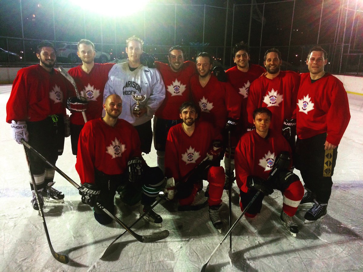 CEP35's tweet image. Ice hockey Champions at @laskerweather in Central Park @Buccigross