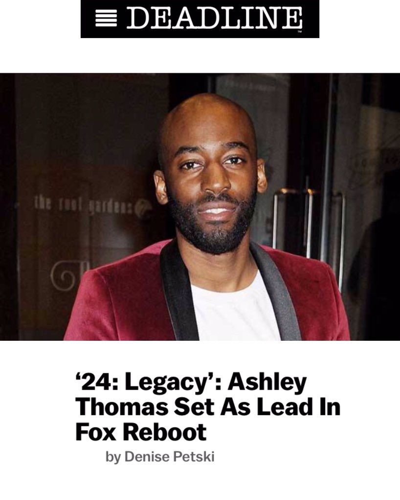 British Actor Ashley Thomas To Star In 24 Legacy As New Cast Replaces Kiefer Sutherland S Jack Bauer Heraldscotland