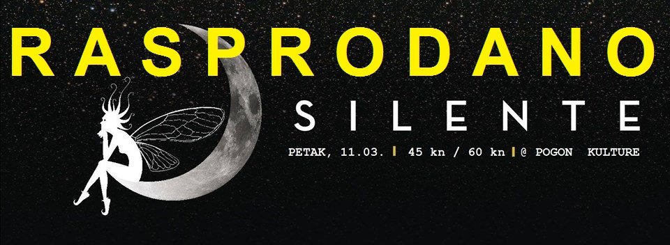 Hvala lijepo dragi prijatelji dragi gosti, sve karte su prodane dakle - na ulazu ih neće biti. 1/2