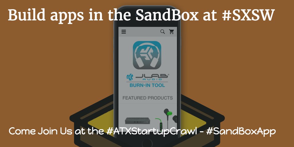 SandboxCommerce's tweet image. Come build apps with #SandBoxApp !! Join us @CapitalFactory tonight for the #ATXStartupCrawl!! #mcommercemagic
