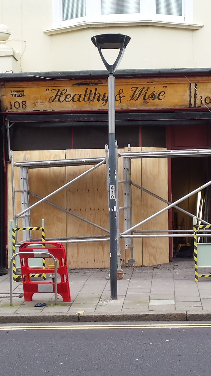 Under many previous signs we found this