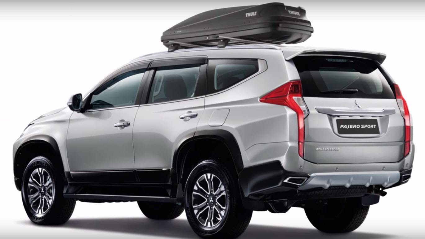 Спойлер на Mitsubishi Pajero Sport 2017