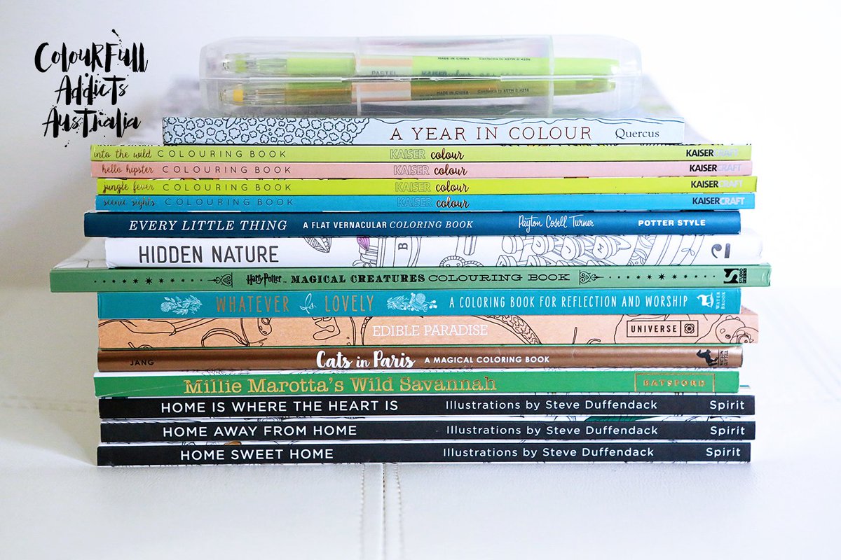 Colorfulladdict's tweet image. I collect colouring books, I have over 500 colouring books in my personal collection, how many do you own?