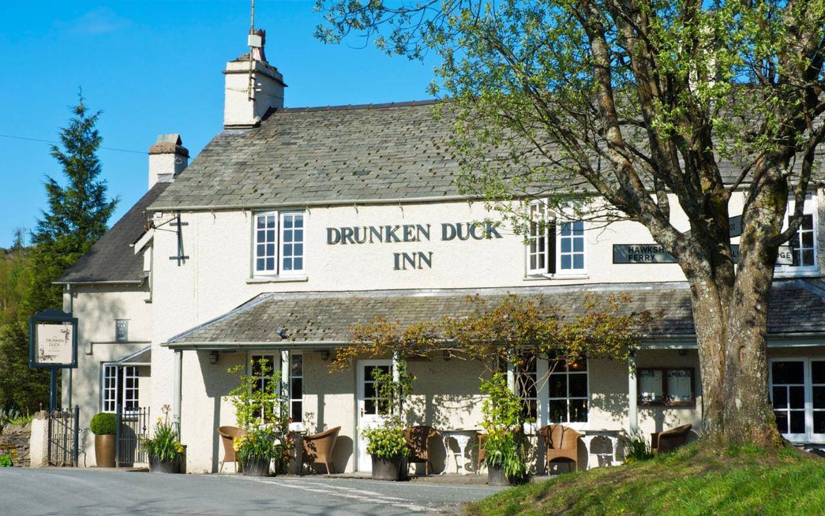 Drunken Duck Inn, Lake District #LakeDistrict #CountryPub #countrysidecops