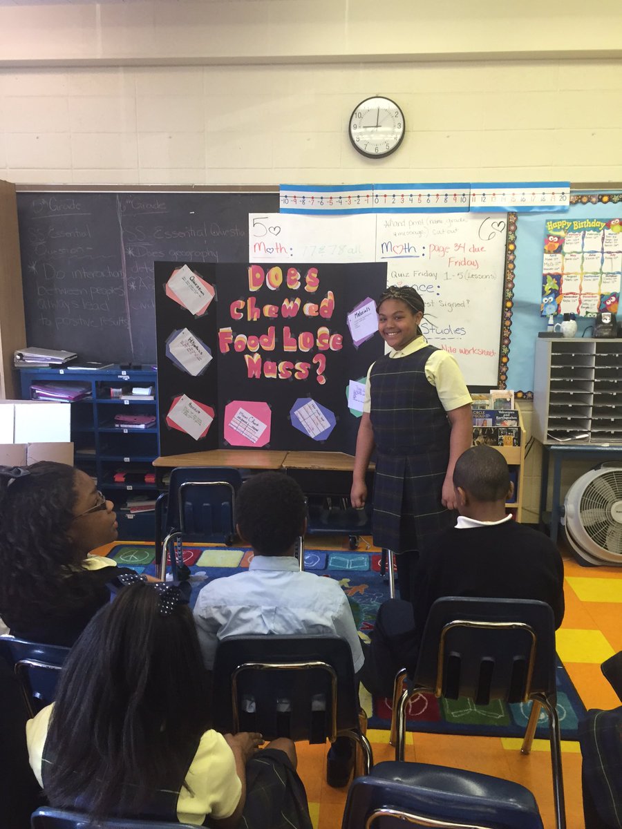 MissGOLV's tweet photo. Danae explaining to her classmates about her project @OLV_School_MtV https://t.co/iSSJ5x4tmH
