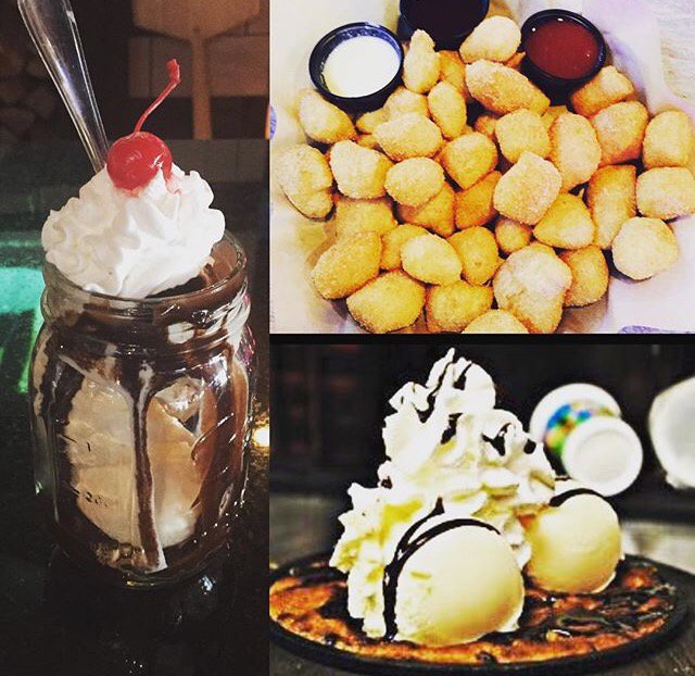 TCHooligansBar's tweet image. Stop on in for a late night treat and try some delicious dessert!! #tchooligans #greece #dessert #bar