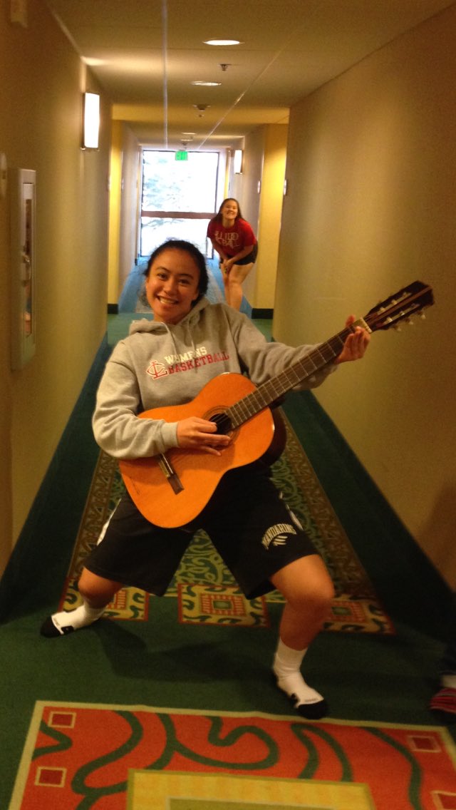 PapaSchwag's tweet photo. Tonight's Hotel Hallway concert will be brought to you by @hahiroy #LCCHoops15 https://t.co/ov7tjpTZUk