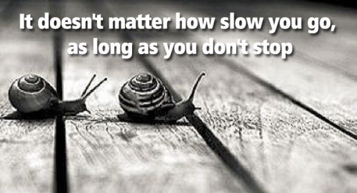 Tamara Mccleary It Doesn T Matter How Slow You Go As Long As You Don T Stop Quote Inspiration Leadership Entrepreneur T Co Ren03hyove